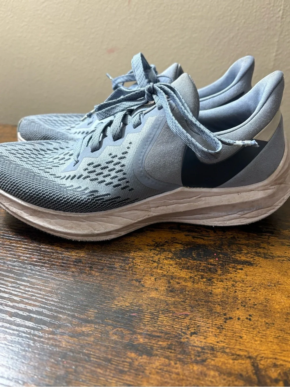 Nike Light blue Mesh Running Sneakers